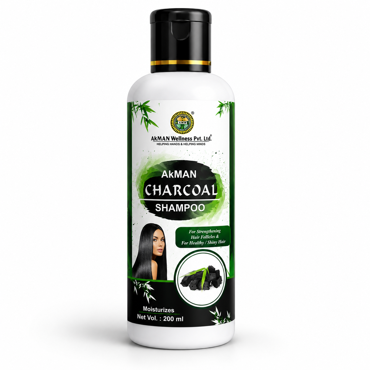 Akman Charcoal Shampoo - 200ml