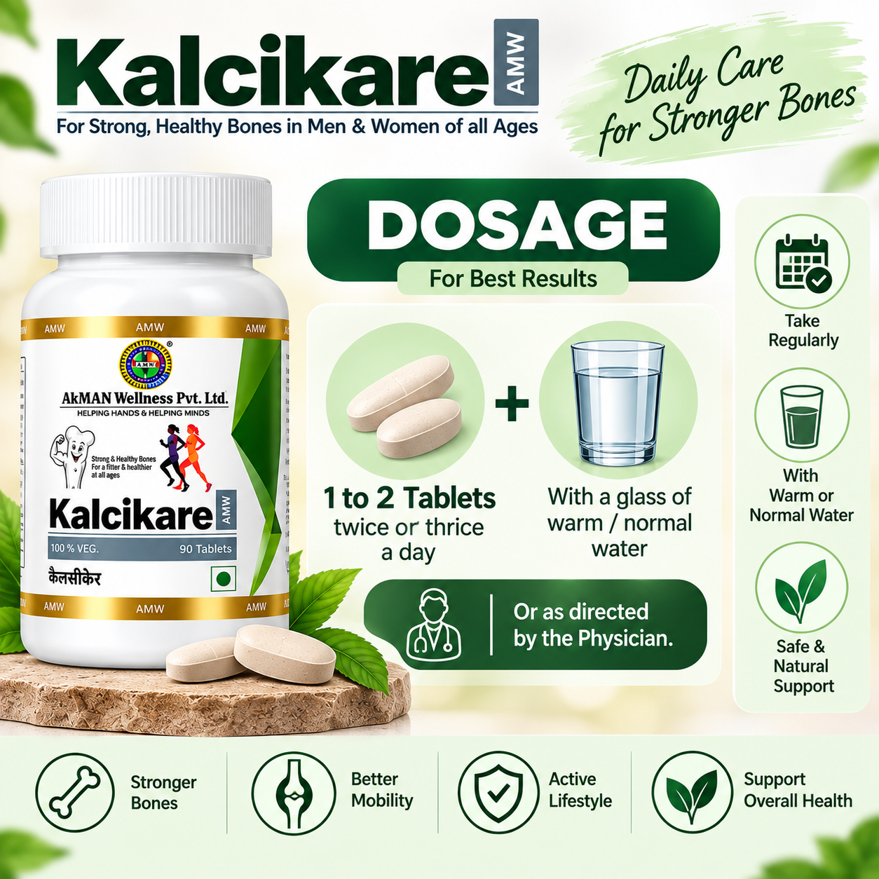 Akman Kalcikare 90 Tablets - Image 6